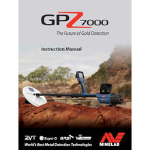 Minelab GPZ 7000 Instruction Manual Digital