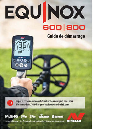 Minelab Equinox 600 | 800 Getting Started Guide Digital