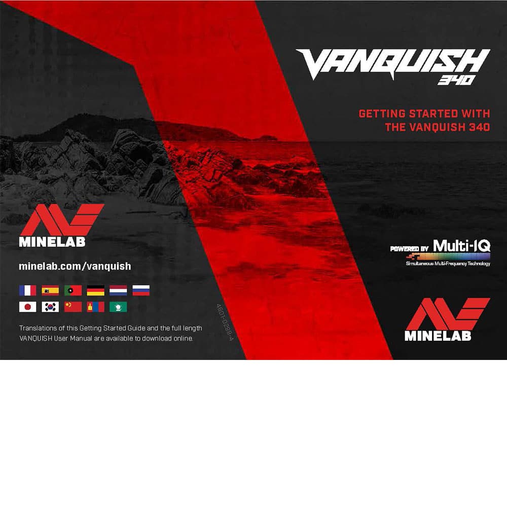 Minelab Vanquish 340 Getting Started Guide Digital