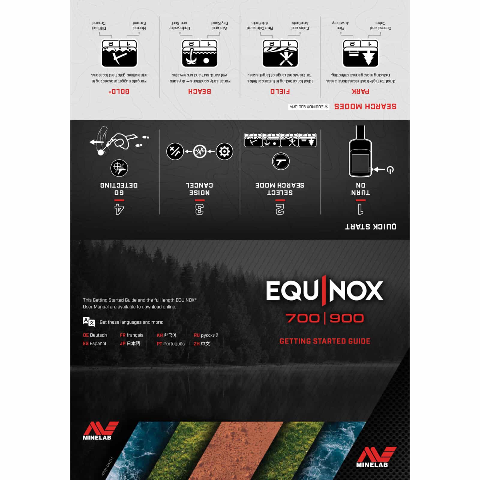 Minelab Equinox 700 | 900 Getting Started Guide Digital