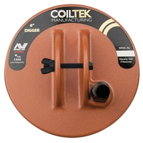 Coiltek 6" Digger Coil 150mm for Minelab X-TERRA Metal Detector