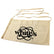 White's Treasure Hunt Apron white canvas with dual pouches and logo