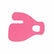Serious Archery Youth Split Finger Shooting Tab in Pink Leather for Right-Handed Archers