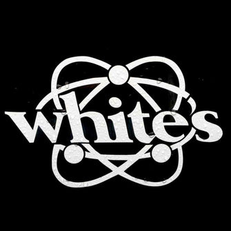 White's Electronics Metal Detector Vinyl Sticker 7 x 11 Inches