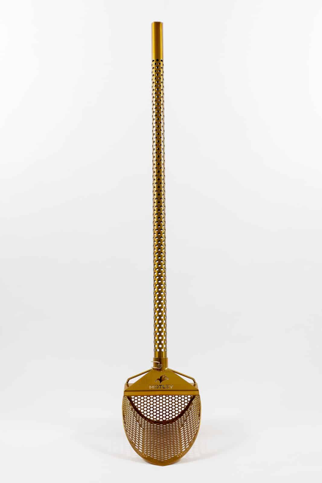 Motley Beach Sand Scoop with 44 in handle in gold