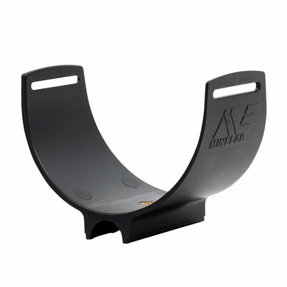 Minelab Equinox armrest back view showing attachment mechanism