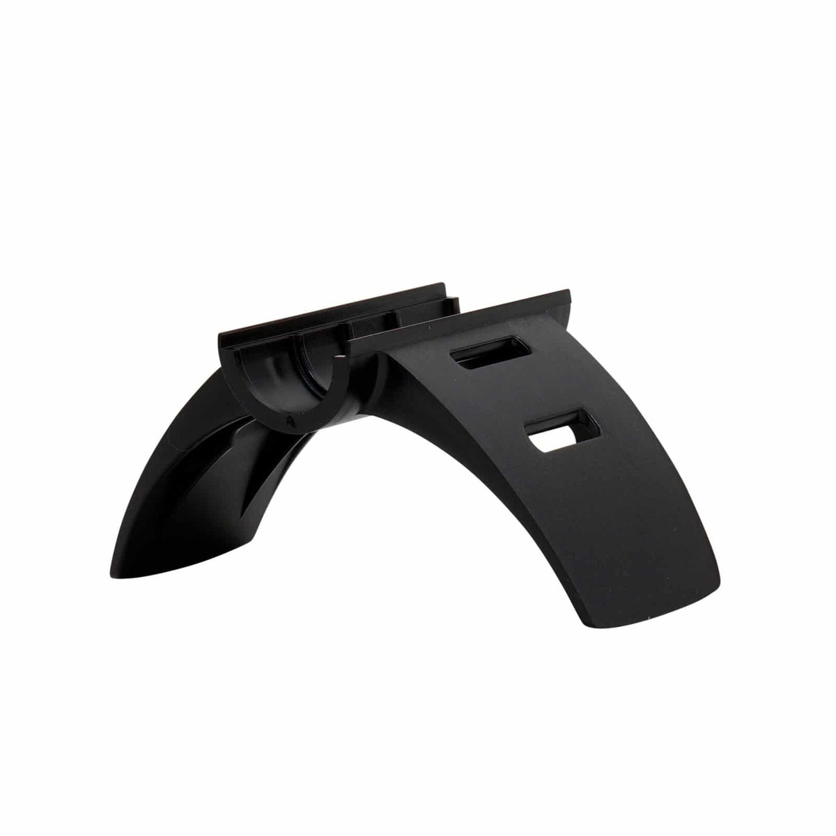 Minelab armrest stand demonstrating proper storage position