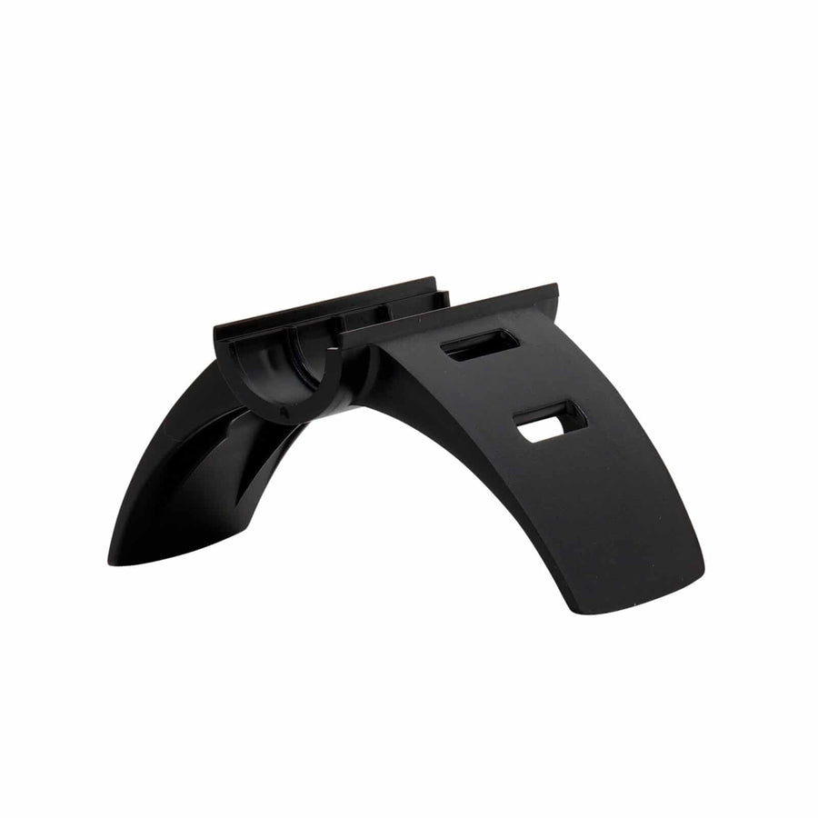 Minelab armrest stand demonstrating proper storage position