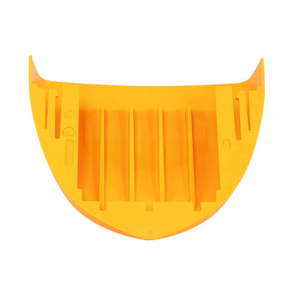 The underside of the Battery Cover shows four slots where the double A batteries go.
