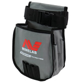 Minelab finds pouch exterior view showing brand logo and construction