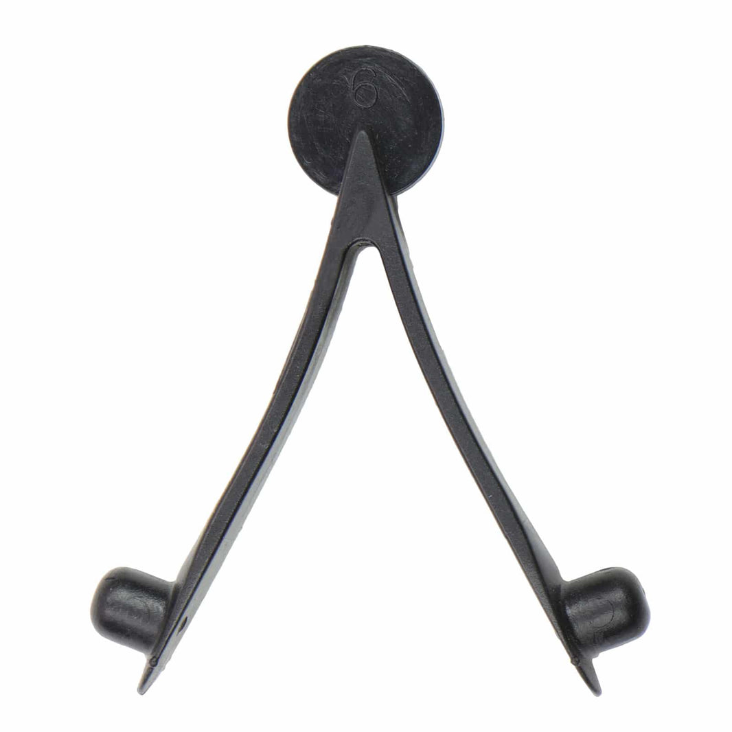 Anderson plastic spring pin AND-08 for carbon fiber detector shafts on white background