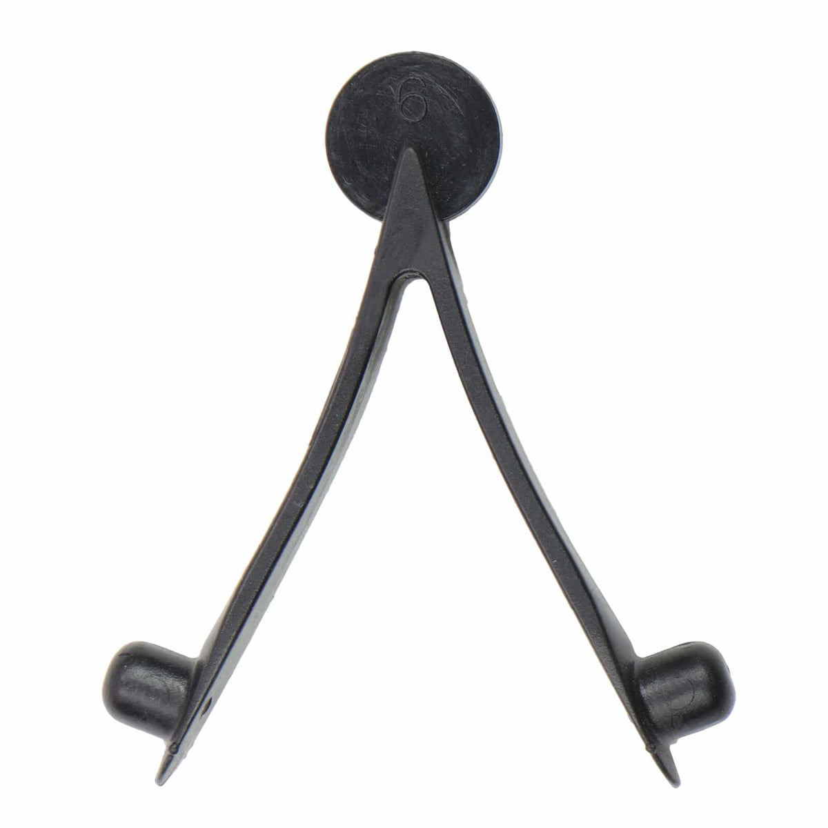 Anderson plastic spring pin AND-08 for carbon fiber detector shafts on white background