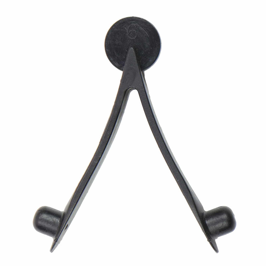 Anderson plastic spring pin AND-08 for carbon fiber detector shafts on white background