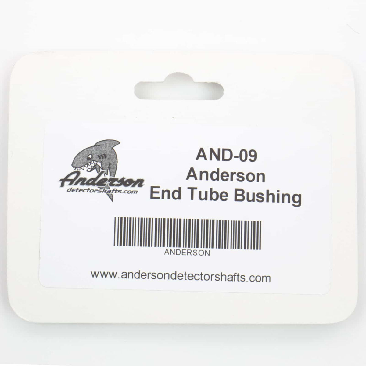 Anderson AND-09 bushing packaging and part identification