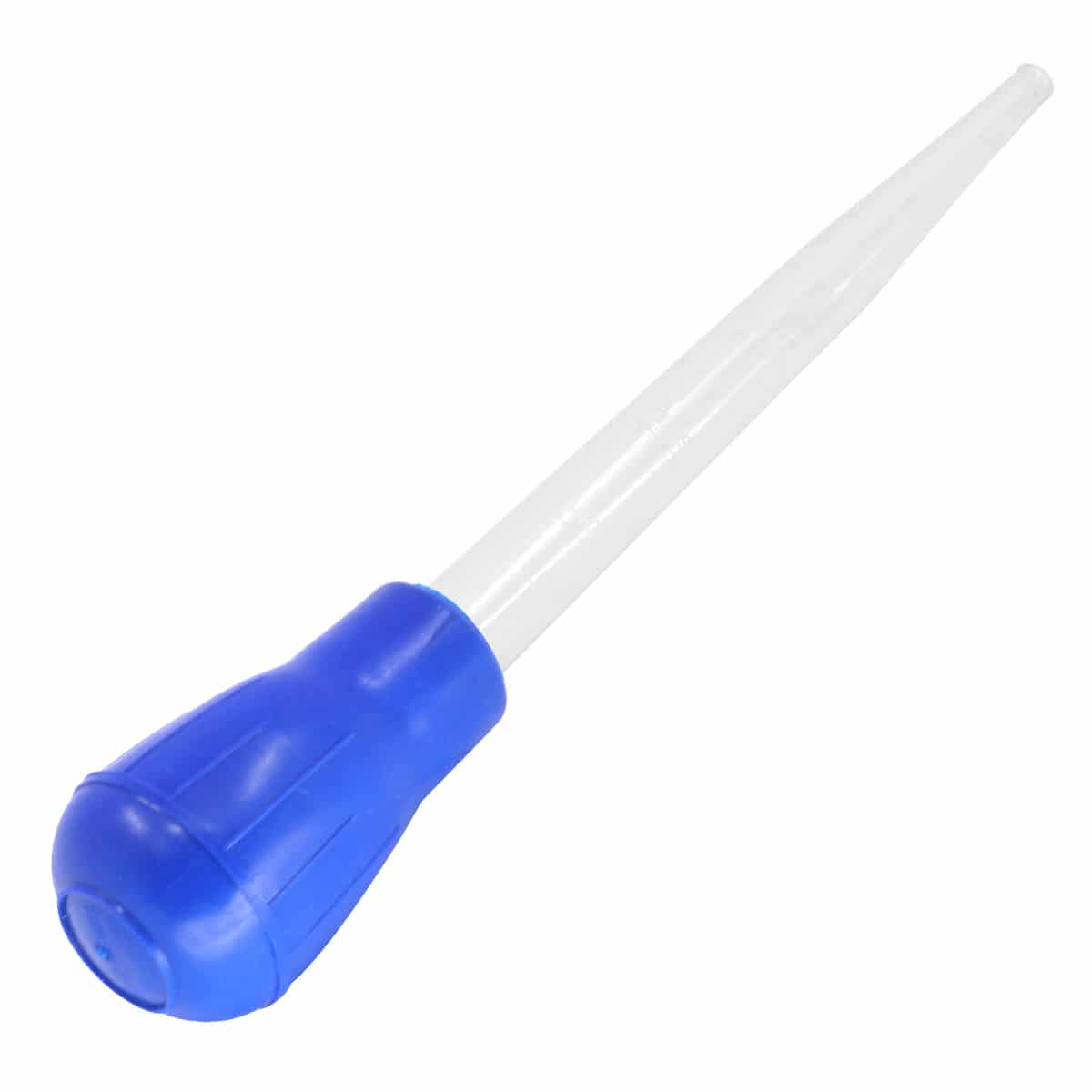 Blue Blue Bowl Baster plastic tool for precise water control during gold prospecting