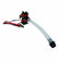 Blue Bowl 750 GPH 12-volt water pump with battery clips and flex hose