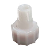 Blue Bowl valve fitting component showing washer and installation hardware