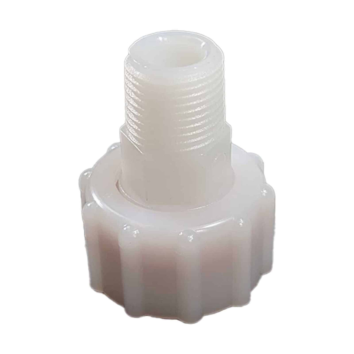 Blue Bowl valve fitting component showing washer and installation hardware