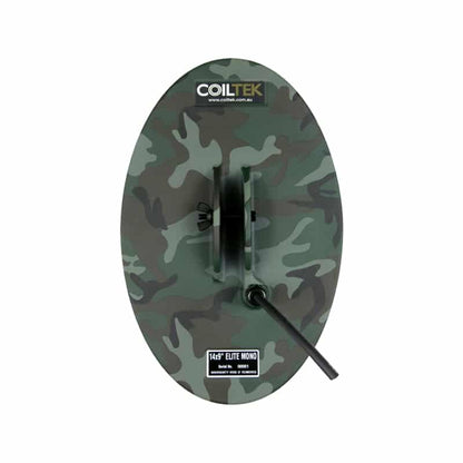 Coiltek 14x9 Elite Mono search coil with camo finish for Minelab metal detectors