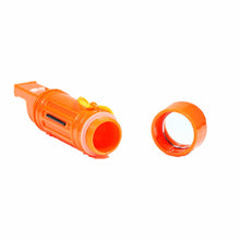5-in-1 Orange Survival Whistle with Lanyard