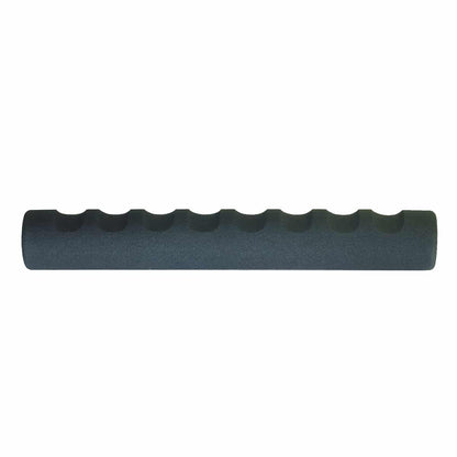 Close-up view of Makro CF77 foam grip showing texture and construction details