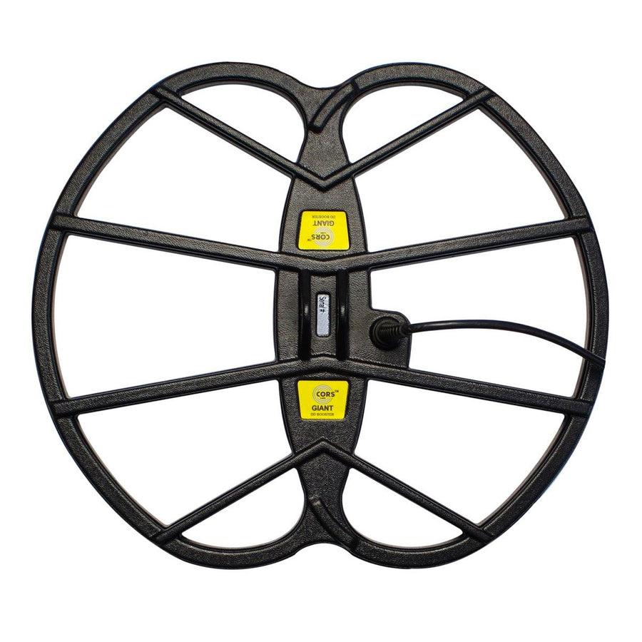 CORS Giant 15x17 DD search coil for Minelab X-Terra metal detectors with protective cover