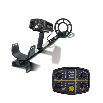 Fisher CZ-21 Dual-Frequency Underwater Metal Detector with 10.5" Concentric Waterproof Coil