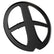 XP Deus 13x11 elliptical coil cover with cross-brace polymer construction