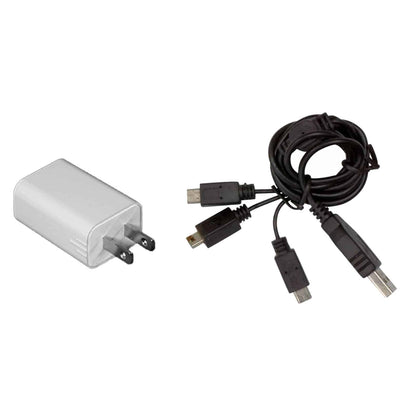 XP Deus 110V charger with USB 3.0 cable for metal detector components