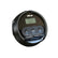 XP Deus WS4 wireless headphone puck with display, menu button, and volume controls
