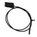 XP aerial antenna with black coiled cable and connectors for Deus II wireless communication