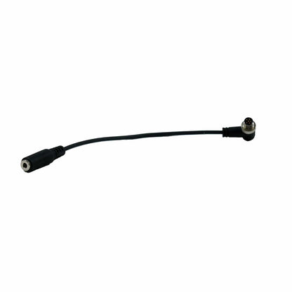 XP DEUS II remote control headphone jack adapter with angled 3.5mm connector on white background