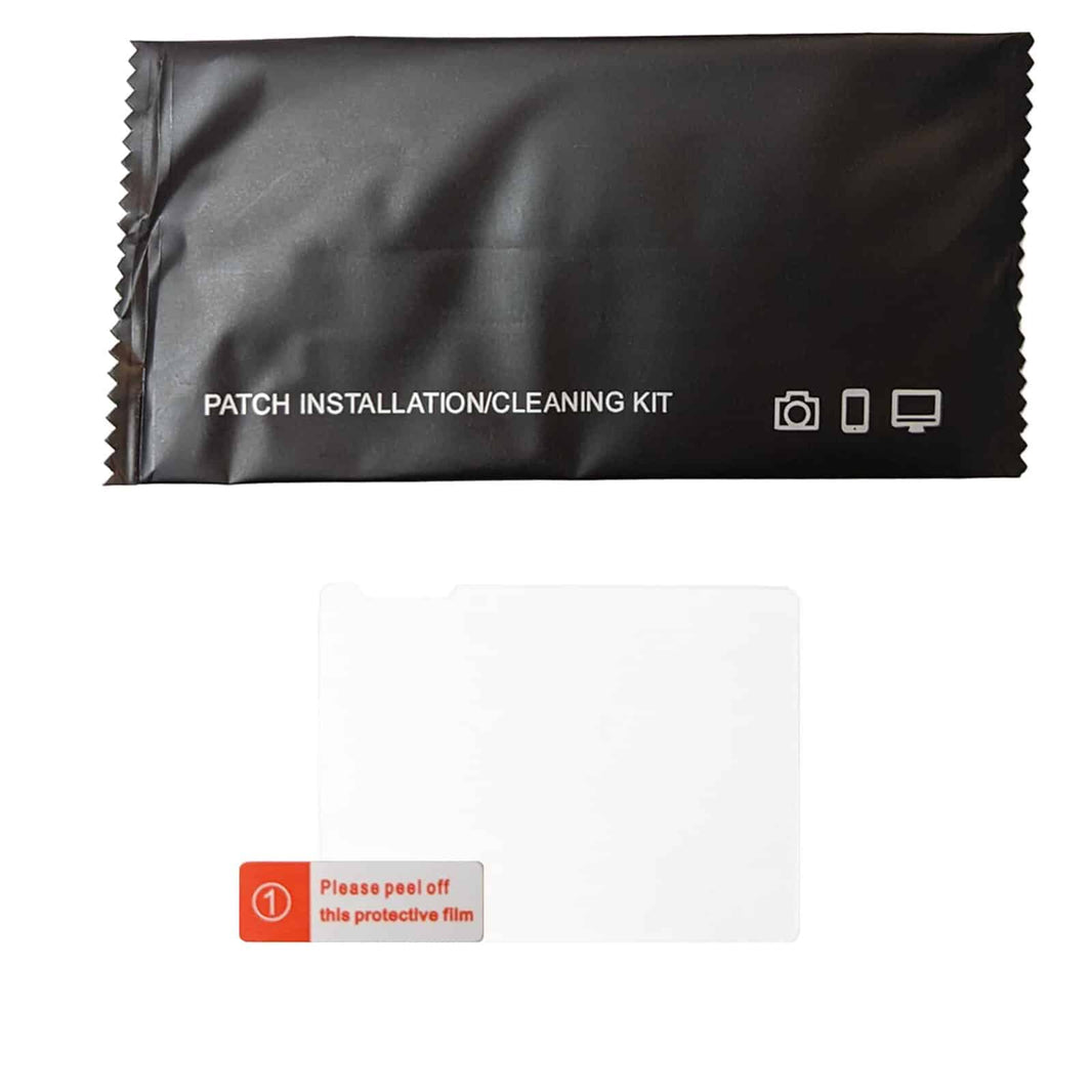 XP DEUS II remote control tempered glass screen protector with cleaning patch installation kit