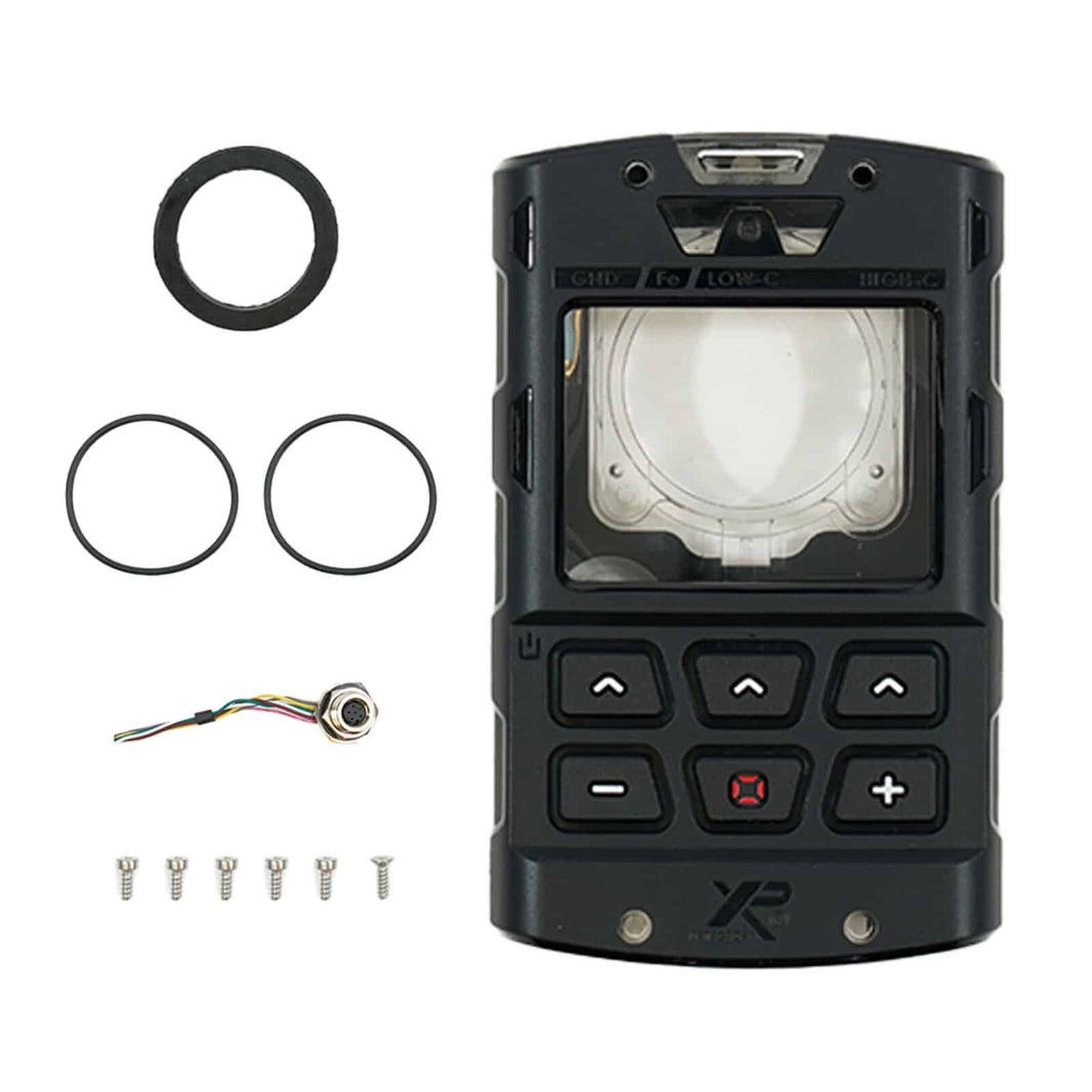 XP DEUS II remote control main body replacement part with lens and gasket rings