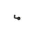 Black XP Deus II remote plug connector with angled bracket and mounting hardware on white background