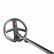 XP Deus II 9-inch round FMF waterproof search coil with lower pole and hardware on white background