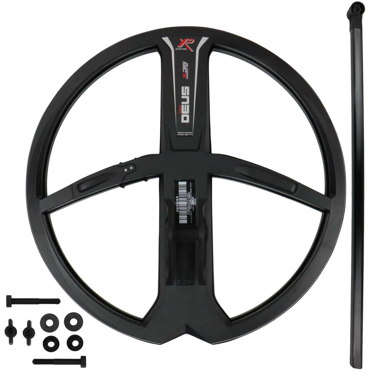 XP Deus X35 11-inch round waterproof DD search coil for DEUS and ORX metal detectors
