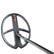 XP Deus II 13 x 11 inch FMF elliptical waterproof search coil with black frame and red accent stripe
