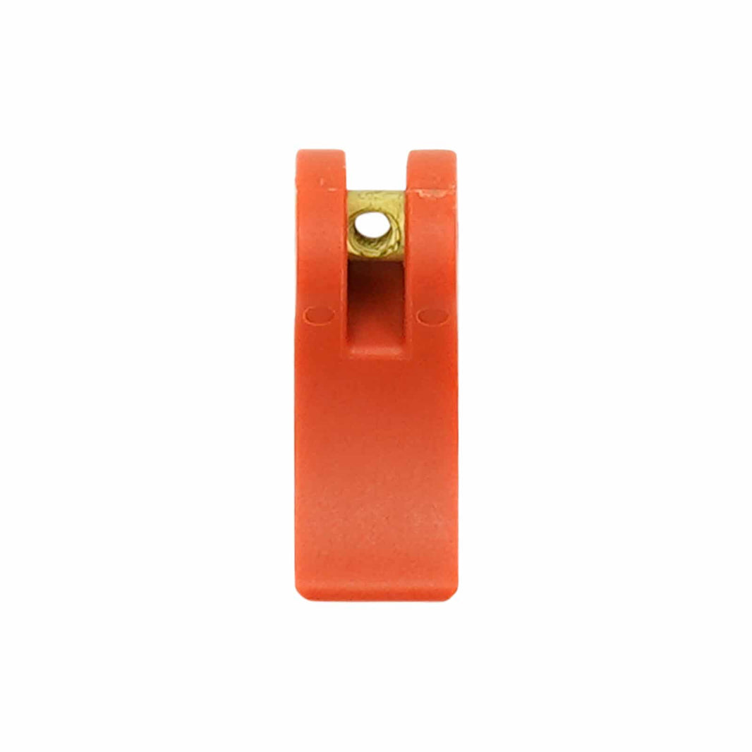 Close-up view of Detect-Ed clamp lever showing adjustment mechanism