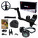 XP DEUS II WS6 Master metal detector with 9-inch FMF coil, wireless headphones, and telescopic stem on white background
