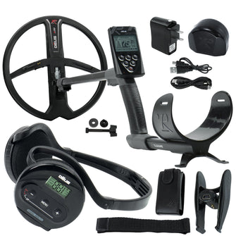 XP Deus Metal Detector with WS4 Wireless Headphones, Remote, 11” X35 Search Coil