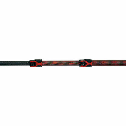 Tele-Knox Detecting Innovations Telescopic Red/Black Carbon Shaft for Minelab Equinox Detector - Short (18")