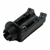 Folding control box adapter shown in open position for Equinox 600 and 800