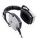 DetectorPro Gray Ghost Amphibian II headphones side view showing the sealed muff and muff-to-muff cable