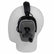 DetectorPro Gray Ghost NDT Platinum Series Headphones with 1/4" Angle Connector