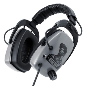 DetectorPro Original Gray Ghost Platinum Series Headphones with 1/4" Angle Plug