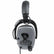 DetectorPro Gray Ghost Platinum headphones three-quarter view with ear cup artwork and controls
