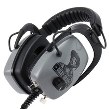 DetectorPro Ultimate Gray Ghost Platinum Series Headphones with 1/4" Angle Plug