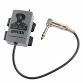 Wireless transmitter box with cable and right-angle 1/4 inch stereo plug for Minelab FBS and GPX detectors