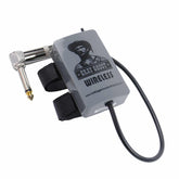 Gray Ghost Wireless transmitter with hook-and-loop straps and right-angle 1/4 inch plug